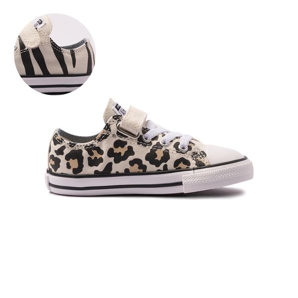 Tênis Converse Infantil Chuck Taylor All Star 1V Bege - Compre