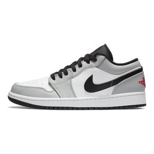 Tenis-Nike-Air-Jordan-1-Low-Masculino-Cinza