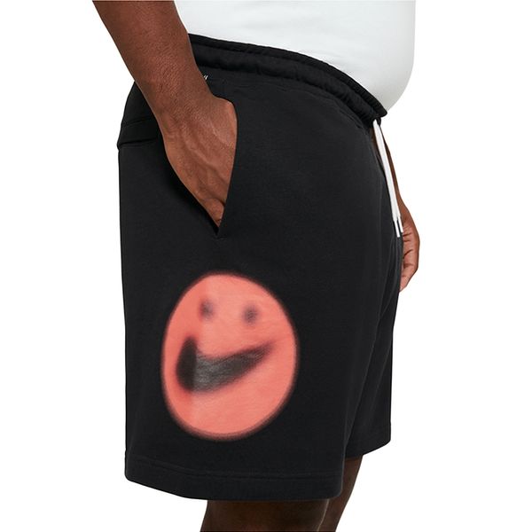 Nike shorts with store smiley face