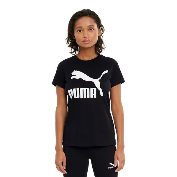 Camiseta-Puma-Classic-Logo-Feminina-Preta
