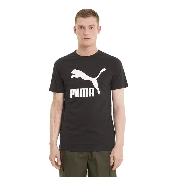 Camiseta-Puma-Classic-Logo-Masculina-Preta