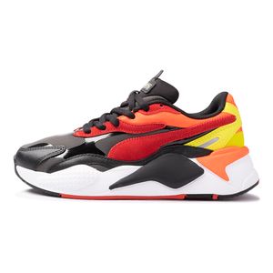 Tenis-Puma-Rs-X³-Neon-Flamme-GS-Infantil-Multicolor