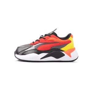 Tenis-Puma-Rs-X³-Neon-Flamme-TD-Infantil-Multicolor