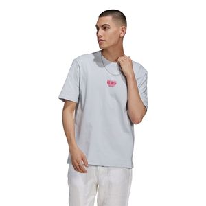 Camiseta-adidas-3D-Trefoil-Masculina-Cinza