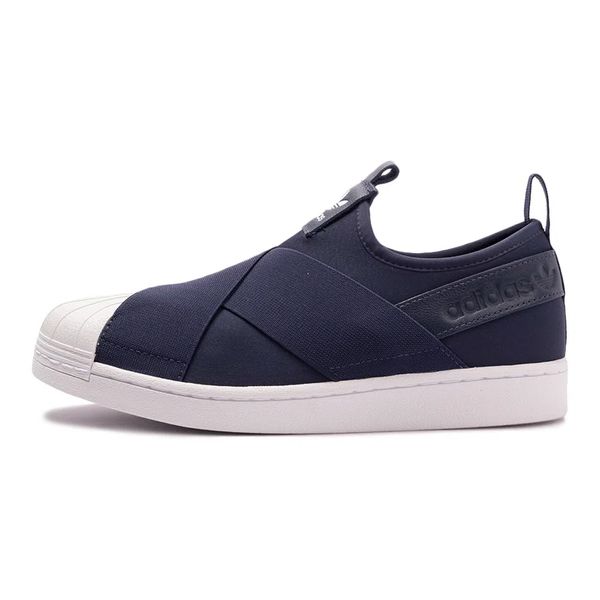 Superstar slip on azul Clearance