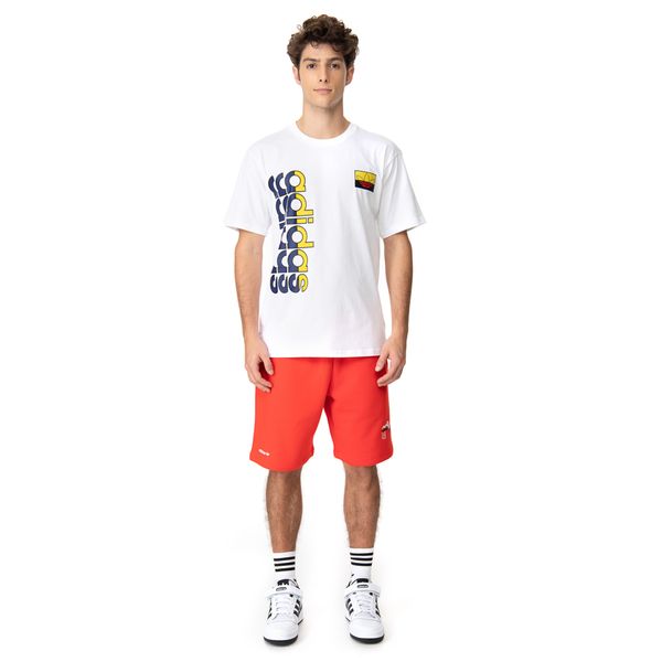Shorts-adidas-Logo-Play-Masculino-Vermelho