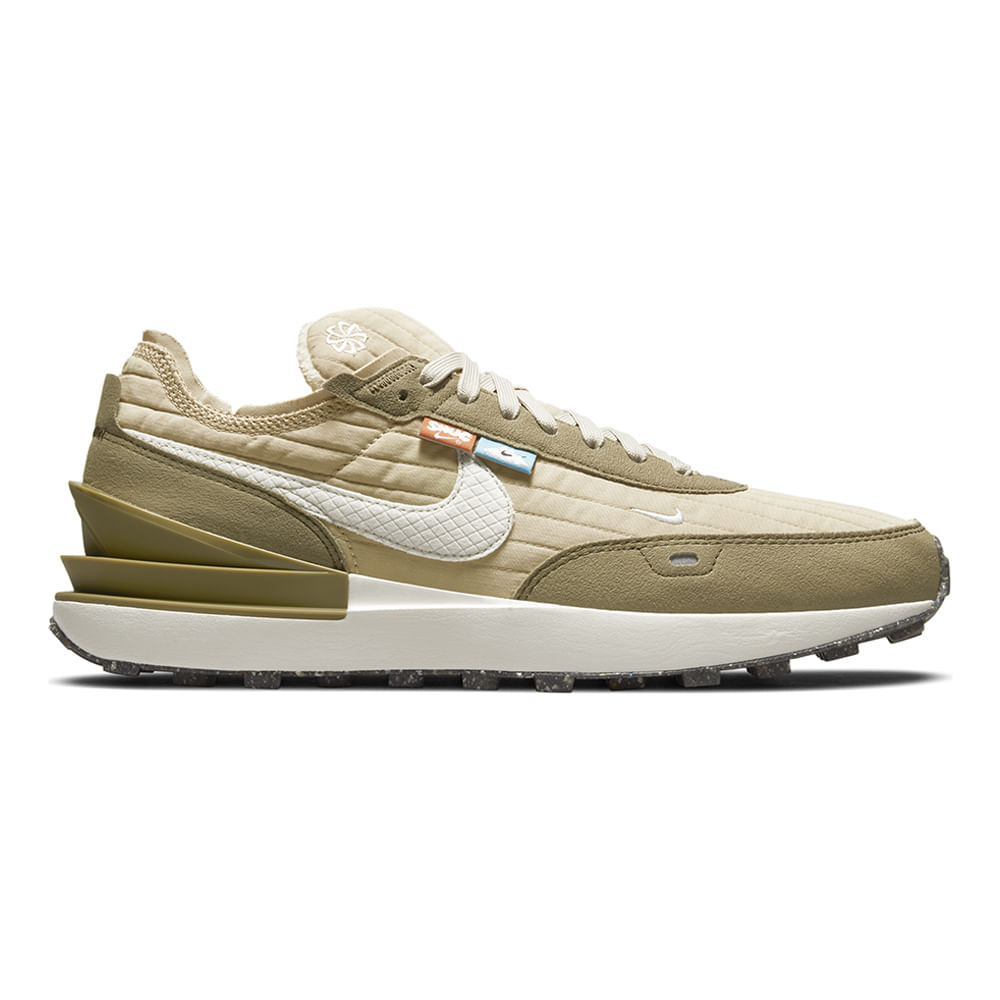 nike waffle one premium olive