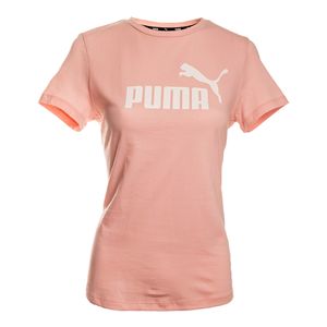 Camiseta-Puma-Ess-Logo-Feminina-Salmao