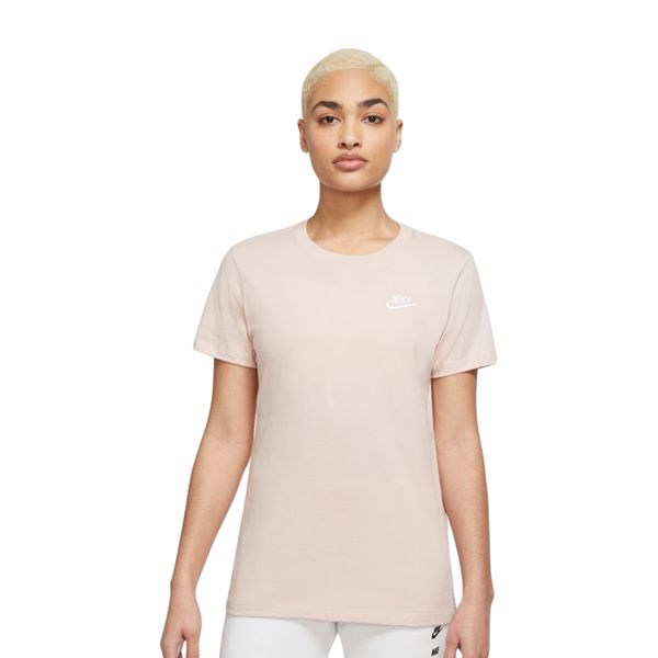 Camiseta-Nike-Club-Feminina-Rosa