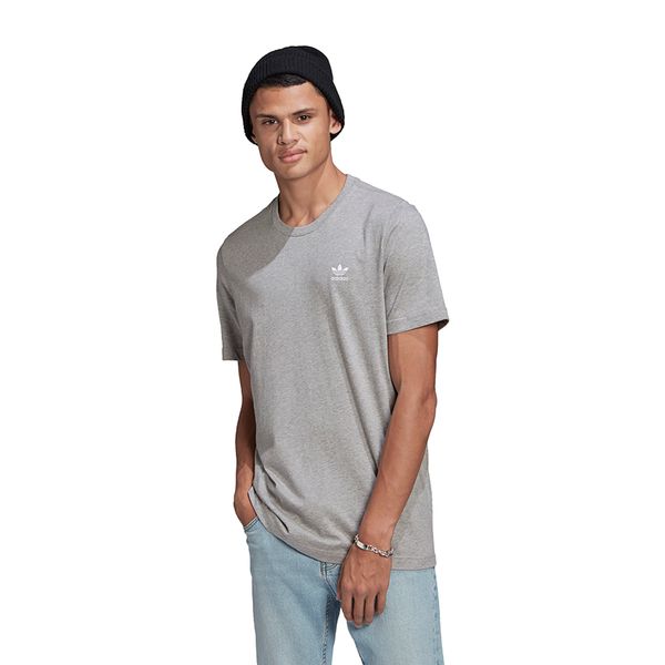 Camiseta-adidas-Essentials-Masculina-Cinza