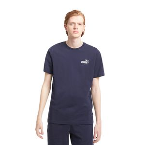 Camiseta-Puma-Essentials-Small-Logo-Masculina-Azul