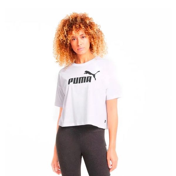 Cropped-Puma-Ess-Logo-Feminino-Branco