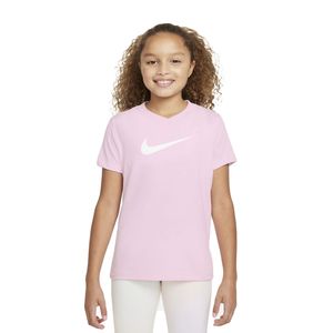 Camiseta-Nike-Dri-FIT-Vneck-Swoosh-Infantil-Rosa