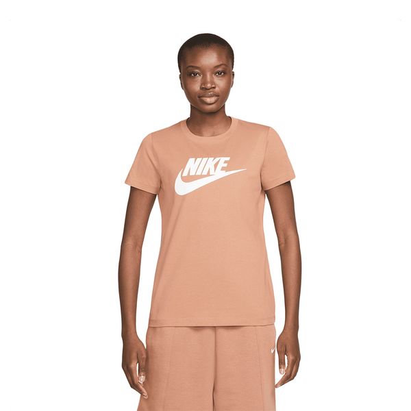 Camiseta-Nike-Essentials-Icon-Futura-Feminina-Marrom-1