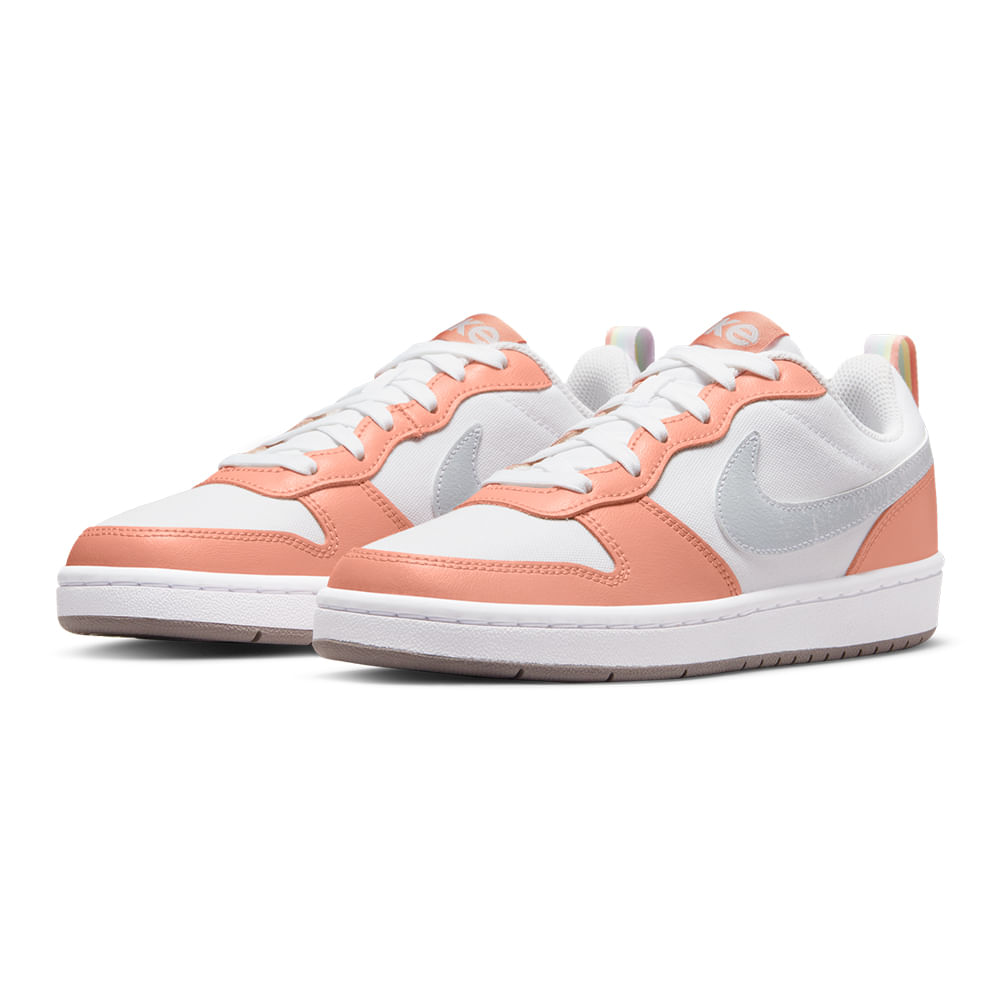 nike court borough low 2 se pink