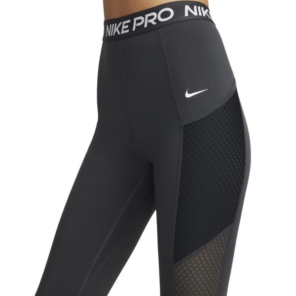 Calça Legging Nike Dri-FIT Pro 7/8 Feminina - Laranja