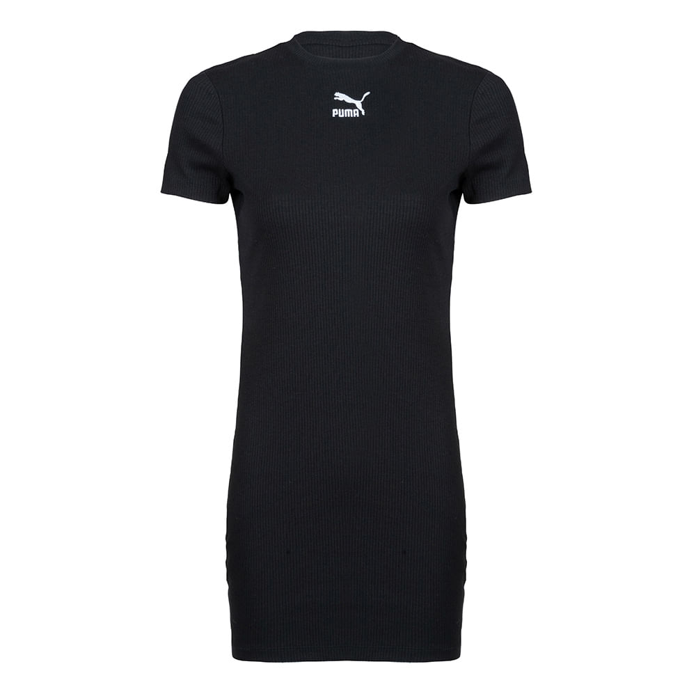 Vestido Puma Classics Ribbed Feminino Vestidos é na Authentic Feet