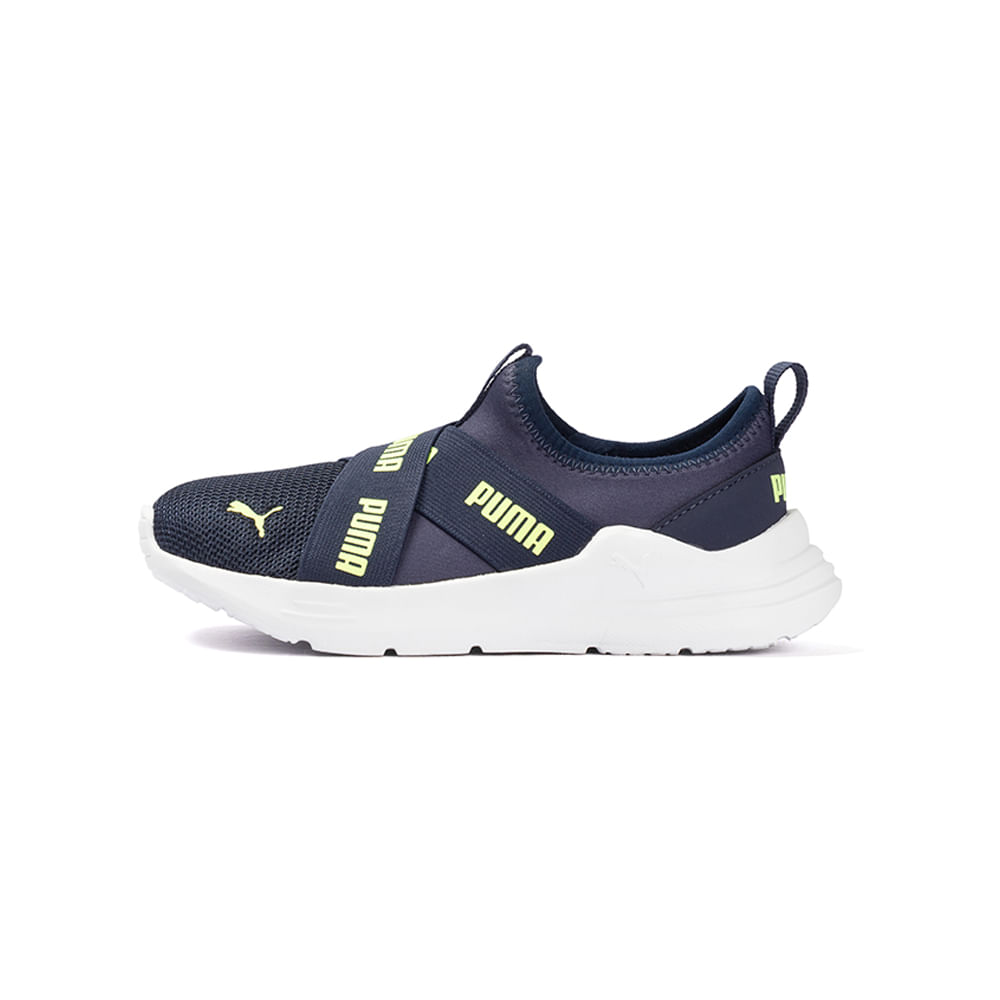 Tênis Puma Wired Run Slip-on Ps Infantil