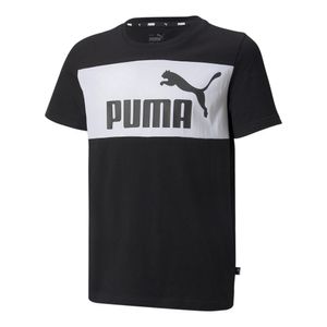 Camiseta-Puma-Essentials-Color-Block-Infantil