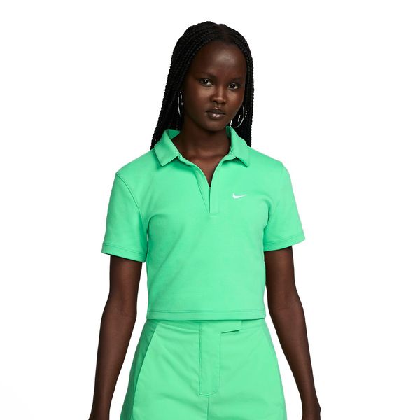 Green nike discount golf shirt