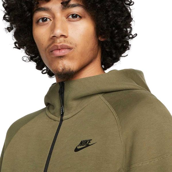 Moletom Nike Tech Fleece Windrunner Hoody Khaki Green para homem