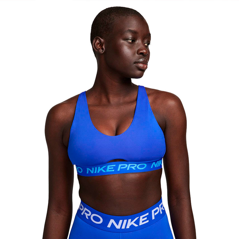 Top Nike Indy Plunge Cutout Feminino