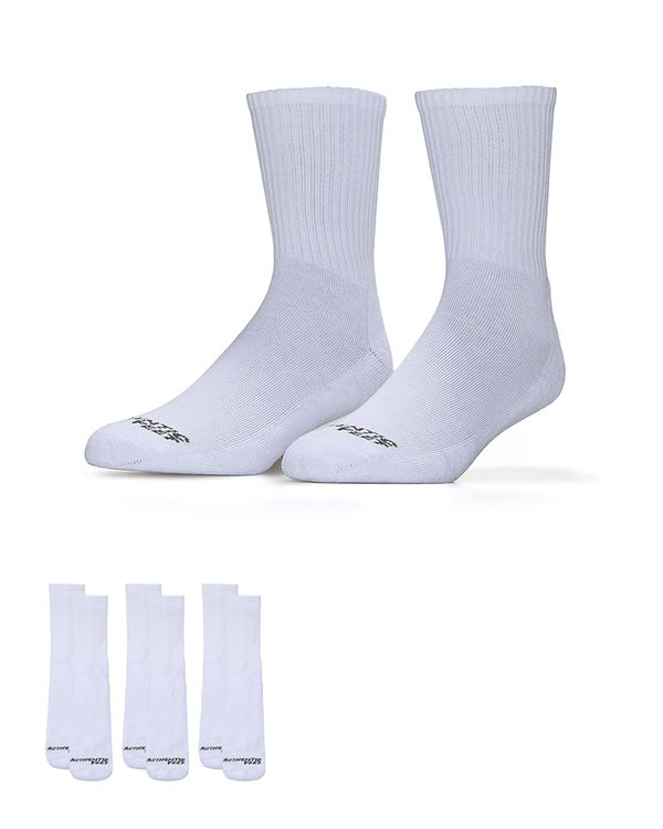 Meia Authentic Feet Kit 3 Cano Longo Unissex - 39 a 44