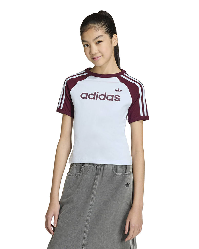 Camiseta adidas 3 Stripes Sl Infantil